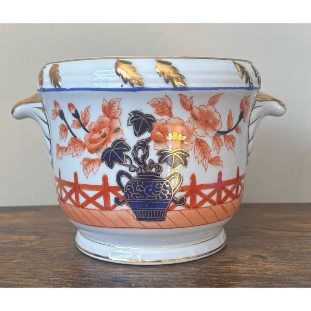 Vintage 1950's Made in Japan Original LJ Porcelain Pot/Planter